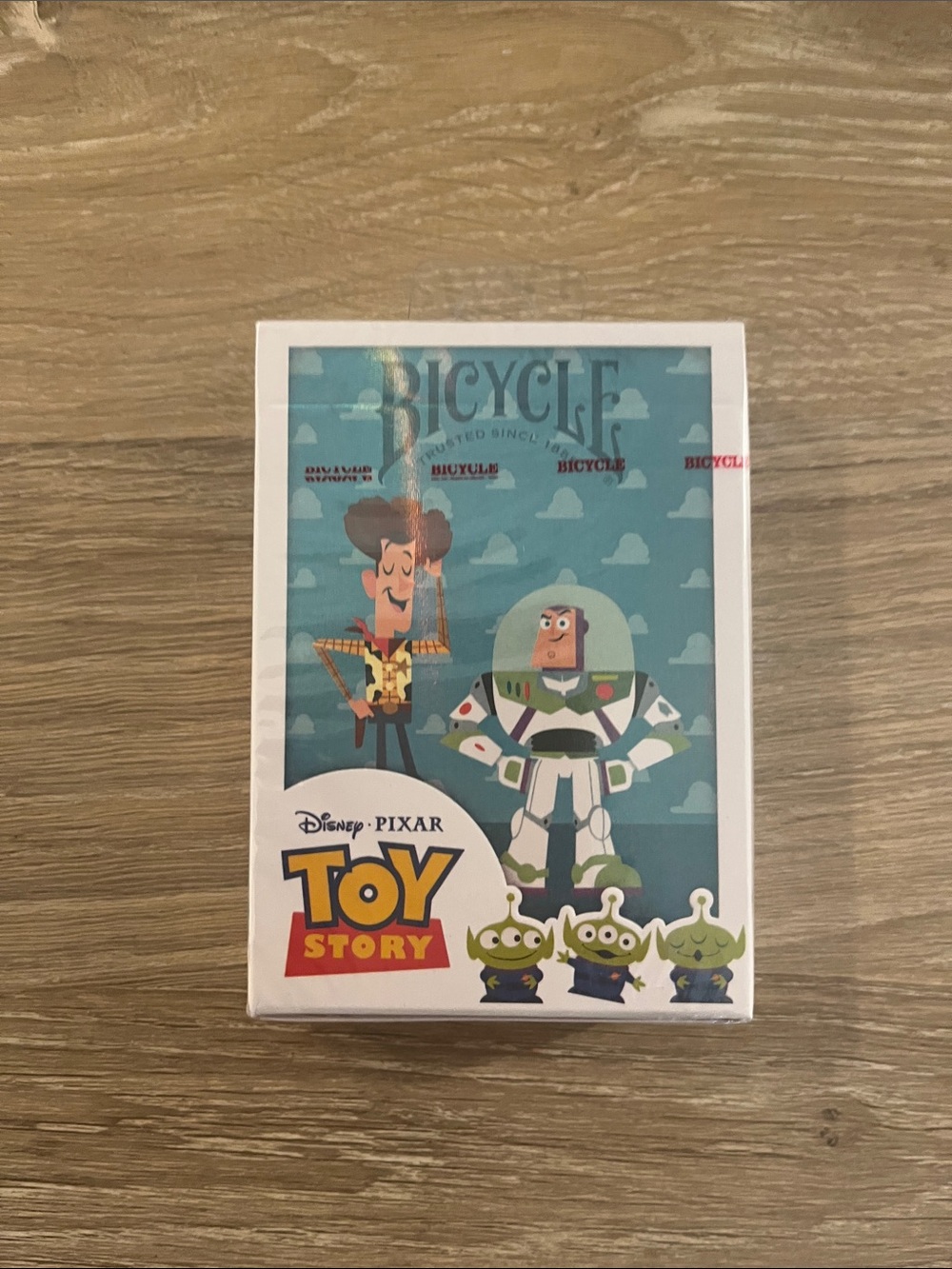 Disney Pixar Toy Story Kids Playing Cards - Blue Bicycle Deck